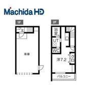 あんしん+VieM高見の里13-1002(ガレージハウス)の間取り画像