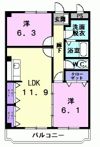 エステート春日井の間取り画像