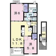 モンファミーユⅡの間取り画像