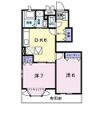 ドエルエバーグリーンAの間取り画像