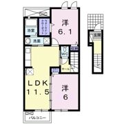 ディア コートⅡの間取り画像