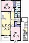 アパルトマンスタシオンBの間取り画像