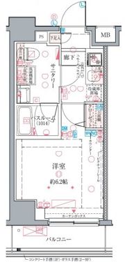 クレヴィスタ綾瀬の間取り画像