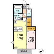 ブルーノート宮城野の間取り画像