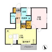 メゾン アクア Ⅱの間取り画像