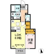 グランテージ上浜の間取り画像