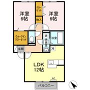 アンシャンテ A棟の間取り画像