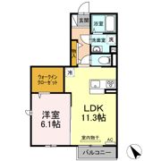 アリカンテ南花岡の間取り画像