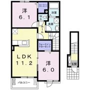ガーデンプレイスDの間取り画像