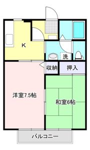 ロゼ・クォーツC棟の間取り画像