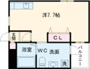 シャンテー宮之阪の間取り画像