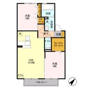サニーヒルズ東豊田の間取り画像