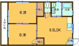 泉コーポの間取り画像