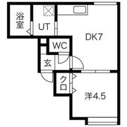 グランフォルテ菊水の間取り画像