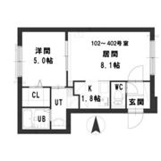 グランメール北40条Aの間取り画像