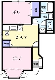 フォレストK Aの間取り画像