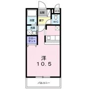 インター久留米SURの間取り画像