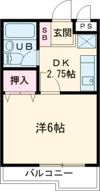 ハイツセントポーリアの間取り画像