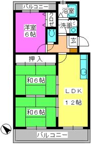 ローヤル南福岡の間取り画像