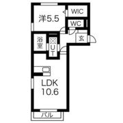 アップヒルズの間取り画像