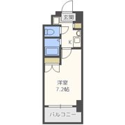 エステムコート三宮山手IIソアーレの間取り画像