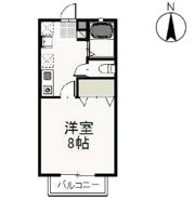 サンパティーク Aの間取り画像
