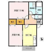 セジュール陽 ABの間取り画像