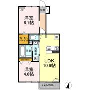Will松岡(ｳｨﾙﾏﾂｵｶ )の間取り画像