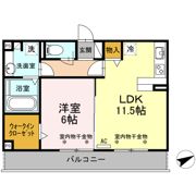 ルミエールYamatoの間取り画像