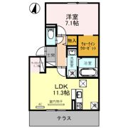 セジュール南耳原の間取り画像