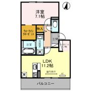 セジュール南耳原の間取り画像