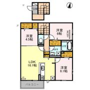 シャルマン並木の間取り画像