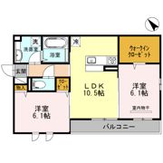 メゾン シェーヌの間取り画像