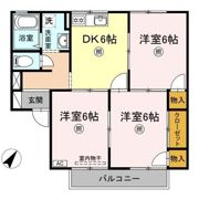 セジュール アイ B棟の間取り画像