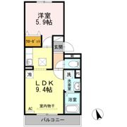 エスポワール新広の間取り画像