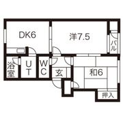 ヴェルディ A棟の間取り画像