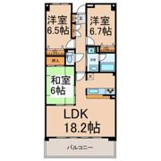 フォンテーヌ神山の間取り画像