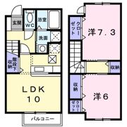 メゾンポワールの間取り画像