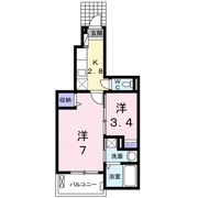 エスペランサ二宮の間取り画像