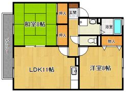 セジュールME伊藤の間取り画像
