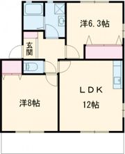 ボノスBの間取り画像