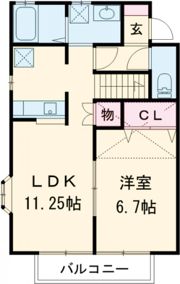 サンベアー平成の間取り画像