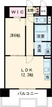 L・Isobe三宮の間取り画像