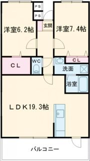 プレステージナインの間取り画像