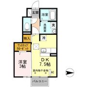 エーデルハイム Ⅰの間取り画像