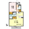 リヴェールⅡの間取り画像