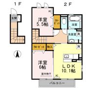 カーサ カルダの間取り画像