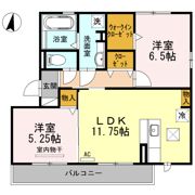 マーズクリスタルの間取り画像