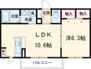 シャーメゾンⅡ原分ヒルズの間取り画像