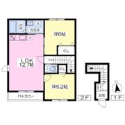 ア ヴォートル サンテBの間取り画像